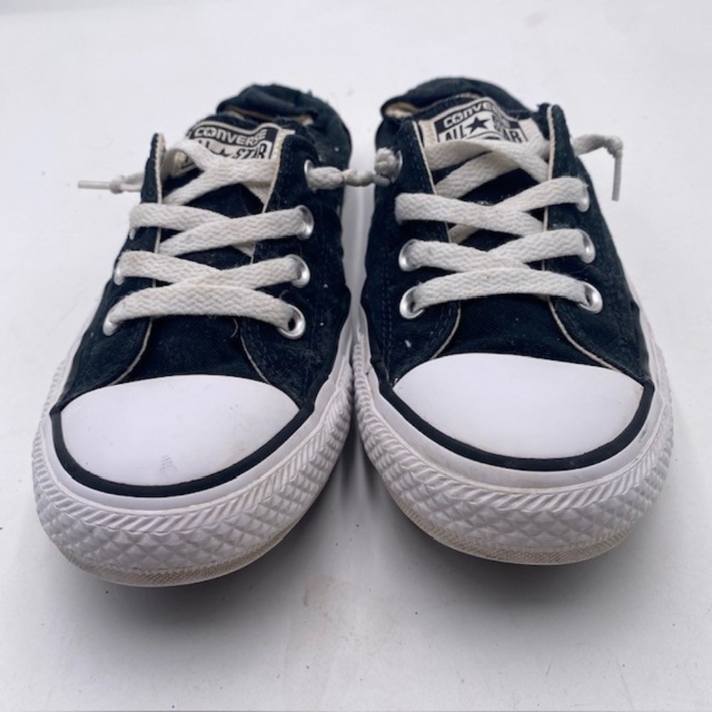 Converse Chuck Taylor All Star Shoreline Sneaker Womens 8.5 Black Canvas Slip On - Picture 2 of 13